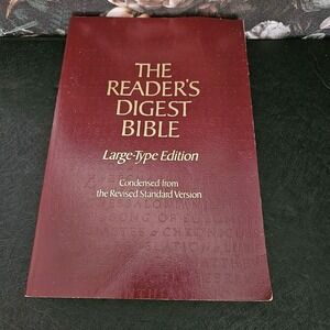 The Readers Digest Bible LARGE TYPE‎ EDITION - Psalms To Malachi - RSV